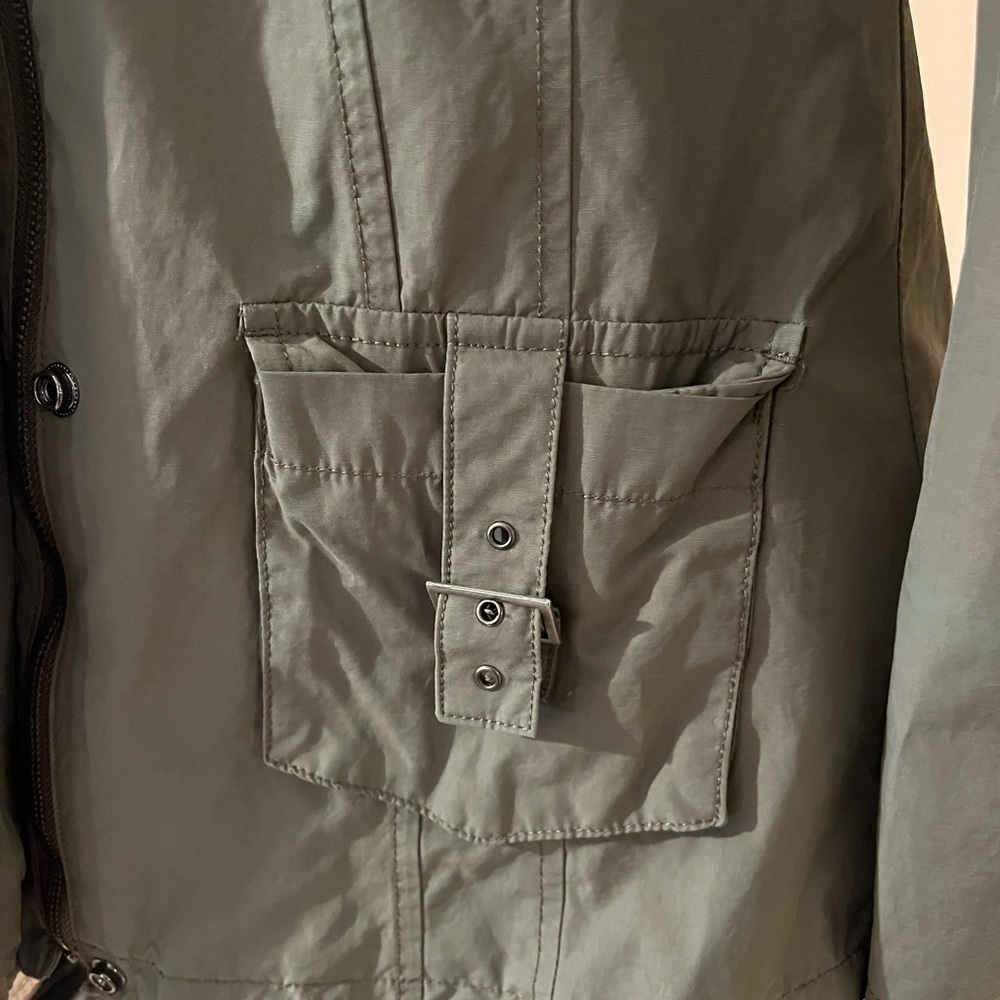 Merona Army Green Military Utility Jacket Sz XS - Picture 7 of 7